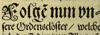 An illustration from Indianischer religionstandt der gantzen Newen Welt, eider Indien gegen auff und Nidergang der Sonnen: : |b schleinigister Form auss gründtlichen Historien, sonderbar dess hochwürdigen Vatters Francisci Gonzagen, barfüsserische[n] Ordnescroniken (1588)