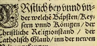 An illustration from Indianischer religionstandt der gantzen Newen Welt, eider Indien gegen auff und Nidergang der Sonnen: : |b schleinigister Form auss gründtlichen Historien, sonderbar dess hochwürdigen Vatters Francisci Gonzagen, barfüsserische[n] Ordnescroniken (1588)