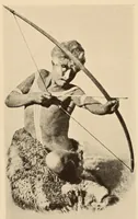 An illustration from The Indians of Tierra del Fuego (1928)