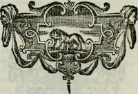 An illustration from Indicazione antiquaria per la villa suburbana dell'eccellentissima casa Albani (1785)