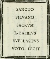 An illustration from Indicazione antiquaria per la villa suburbana dell'eccellentissima casa Albani (1785)