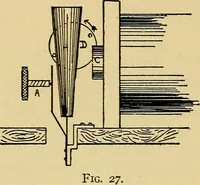 An illustration from Induction coils : how to make, use, and repair them including Ruhmkorff, Tesla, and medical coils, Roentgen radiography, wireless telegraphy, and practical information on primary and secondary battery (1901)