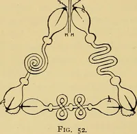 An illustration from Induction coils : how to make, use, and repair them including Ruhmkorff, Tesla, and medical coils, Roentgen radiography, wireless telegraphy, and practical information on primary and secondary battery (1901)