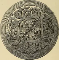 An illustration from The industrial arts of Scandinavia in the pagan time (1883)