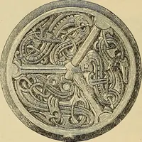 An illustration from The industrial arts of Scandinavia in the pagan time (1883)