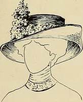 An illustration from Industrial drawing for girls : design principles applied to dress (1912)