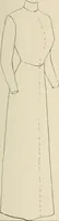 An illustration from Industrial drawing for girls : design principles applied to dress (1912)