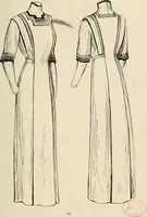 An illustration from Industrial drawing for girls : design principles applied to dress (1912)