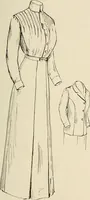 An illustration from Industrial drawing for girls : design principles applied to dress (1912)