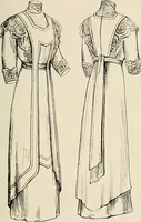 An illustration from Industrial drawing for girls : design principles applied to dress (1912)