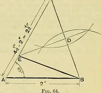An illustration from Industrial drawing and geometry; an introduction to various branches of technical drawing (1911)