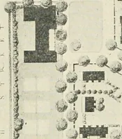 An illustration from Industrial housing; with a discussion of accompanying activities; such as town planning - street systems - development of utility services - and related engineering and construction features (1920)