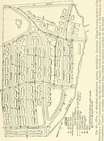 An illustration from Industrial housing; with a discussion of accompanying activities; such as town planning - street systems - development of utility services - and related engineering and construction features (1920)