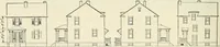 An illustration from Industrial housing; with a discussion of accompanying activities; such as town planning - street systems - development of utility services - and related engineering and construction features (1920)