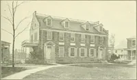 An illustration from Industrial housing; with a discussion of accompanying activities; such as town planning - street systems - development of utility services - and related engineering and construction features (1920)