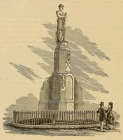 An illustration from Industries of Massachusettes : historical and descriptive review of Lynn, Lowell, Lawrence, Haverhill, Salem, Beverly, Peabody, Danvers, Gloucester, Newburyport, and Amesbury, and their leading manufacturers and merchants (1886)