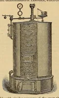 An illustration from Industries of Massachusettes : historical and descriptive review of Lynn, Lowell, Lawrence, Haverhill, Salem, Beverly, Peabody, Danvers, Gloucester, Newburyport, and Amesbury, and their leading manufacturers and merchants (1886)