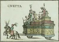 Picture 3 of 23 from In espettazione delle Loro Altezze Reali Ferdinando III, principe reale d'Ungheria e di Boemia, arciduca d'Austria, gran duca di Toscana, e Luisa Maria di Borbone real principessa di Napoli sua consorte : feste pubbliche destinate dalla città di Siena in contrassegno della sua gioja e devozione (1791), leaf 24