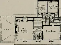 Picture 10 of 88 from Inexpensive homes of individuality : being a collection of photographs and floor plans illustrating certain of America's best country and suburban homes of moderate size (1911), leaf 22