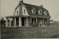 An illustration from Inexpensive homes of individuality : being a collection of photographs and floor plans illustrating certain of America's best country and suburban homes of moderate size (1911)