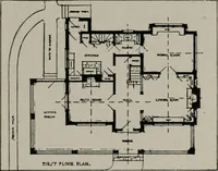 Picture 17 of 88 from Inexpensive homes of individuality : being a collection of photographs and floor plans illustrating certain of America's best country and suburban homes of moderate size (1911), leaf 26