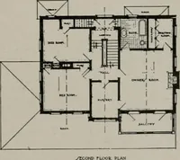 An illustration from Inexpensive homes of individuality : being a collection of photographs and floor plans illustrating certain of America's best country and suburban homes of moderate size (1911)