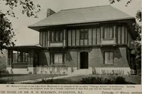 Picture 22 of 88 from Inexpensive homes of individuality : being a collection of photographs and floor plans illustrating certain of America's best country and suburban homes of moderate size (1911), leaf 29