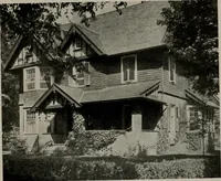 An illustration from Inexpensive homes of individuality : being a collection of photographs and floor plans illustrating certain of America's best country and suburban homes of moderate size (1911)