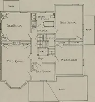 Picture 29 of 88 from Inexpensive homes of individuality : being a collection of photographs and floor plans illustrating certain of America's best country and suburban homes of moderate size (1911), leaf 32