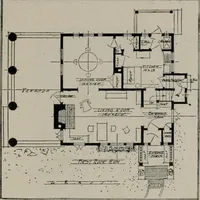 Picture 31 of 88 from Inexpensive homes of individuality : being a collection of photographs and floor plans illustrating certain of America's best country and suburban homes of moderate size (1911), leaf 34