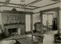 An illustration from Inexpensive homes of individuality : being a collection of photographs and floor plans illustrating certain of America's best country and suburban homes of moderate size (1911)