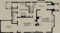 Picture 39 of 88 from Inexpensive homes of individuality : being a collection of photographs and floor plans illustrating certain of America's best country and suburban homes of moderate size (1911), leaf 38