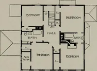 Picture 40 of 88 from Inexpensive homes of individuality : being a collection of photographs and floor plans illustrating certain of America's best country and suburban homes of moderate size (1911), leaf 38