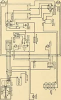 An illustration from Information; elementary electricity, motor car electric systems, the gas engine from an ignition point of view, driving the car (1920)