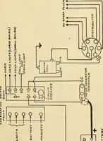An illustration from Information; elementary electricity, motor car electric systems, the gas engine from an ignition point of view, driving the car (1920)