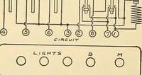 An illustration from Information; elementary electricity, motor car electric systems, the gas engine from an ignition point of view, driving the car (1920)