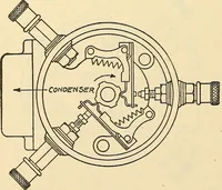 Picture 82 of 322 from Information; elementary electricity, motor car electric systems, the gas engine from an ignition point of view, driving the car (1920), leaf 145
