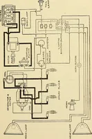 An illustration from Information; elementary electricity, motor car electric systems, the gas engine from an ignition point of view, driving the car (1920)