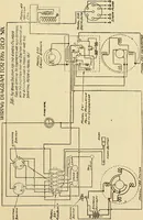Picture 146 of 322 from Information; elementary electricity, motor car electric systems, the gas engine from an ignition point of view, driving the car (1920), leaf 218