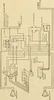 An illustration from Information; elementary electricity, motor car electric systems, the gas engine from an ignition point of view, driving the car (1920)