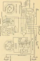 Picture 264 of 322 from Information; elementary electricity, motor car electric systems, the gas engine from an ignition point of view, driving the car (1920), leaf 343