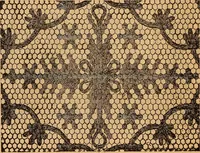 An illustration from Ingalls' hand-book of darned lace patterns .. (1885)