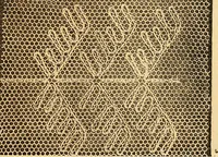 An illustration from Ingalls' hand-book of darned lace patterns .. (1885)