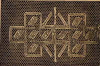 An illustration from Ingalls' hand-book of darned lace patterns .. (1885)