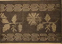 An illustration from Ingalls' hand-book of darned lace patterns .. (1885)