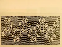 An illustration from Ingalls' hand-book of darned lace patterns .. (1885)