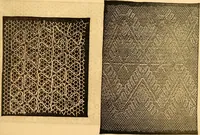 An illustration from Ingalls' hand-book of darned lace patterns .. (1885)