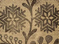 An illustration from Ingalls' hand-book of darned lace patterns .. (1885)