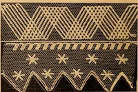 An illustration from Ingalls' hand-book of darned lace patterns .. (1885)