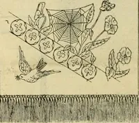 Picture 28 of 66 from Ingalls' illustrated catalogue and special wholesale price list of stamped goods, stamping outfits, fancy work materials, Briggs' transfer patterns, fancy work books and art novelties (1887), leaf 11